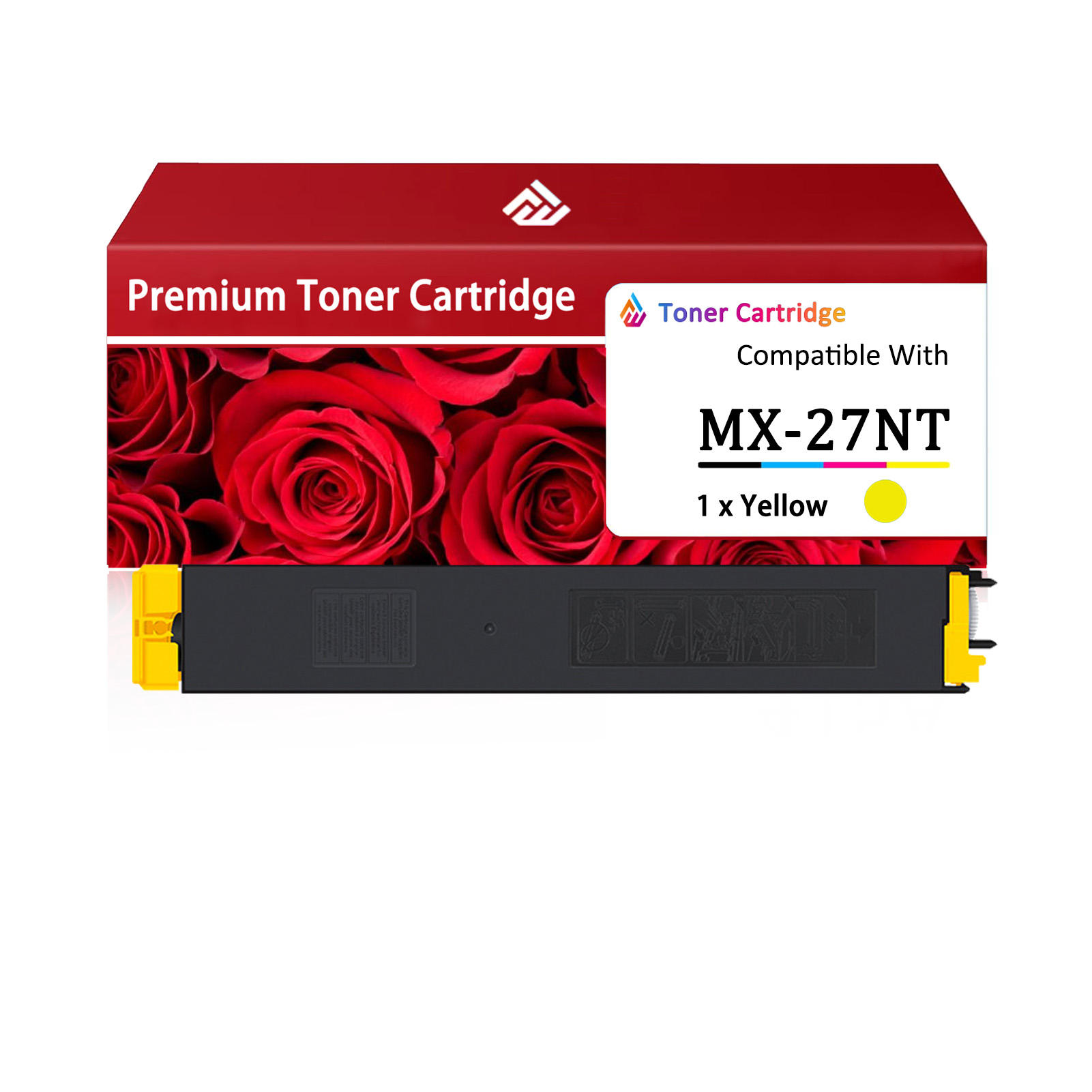 For Sharp MX-27NT MX-27NT-BA MX-27NT-CA MX-27NT-MA MX-27NT-YA Toner Cartridge Work For Sharp MX-2300 MX-2300N MX-2700N MX-3500N MX-4501N Printers