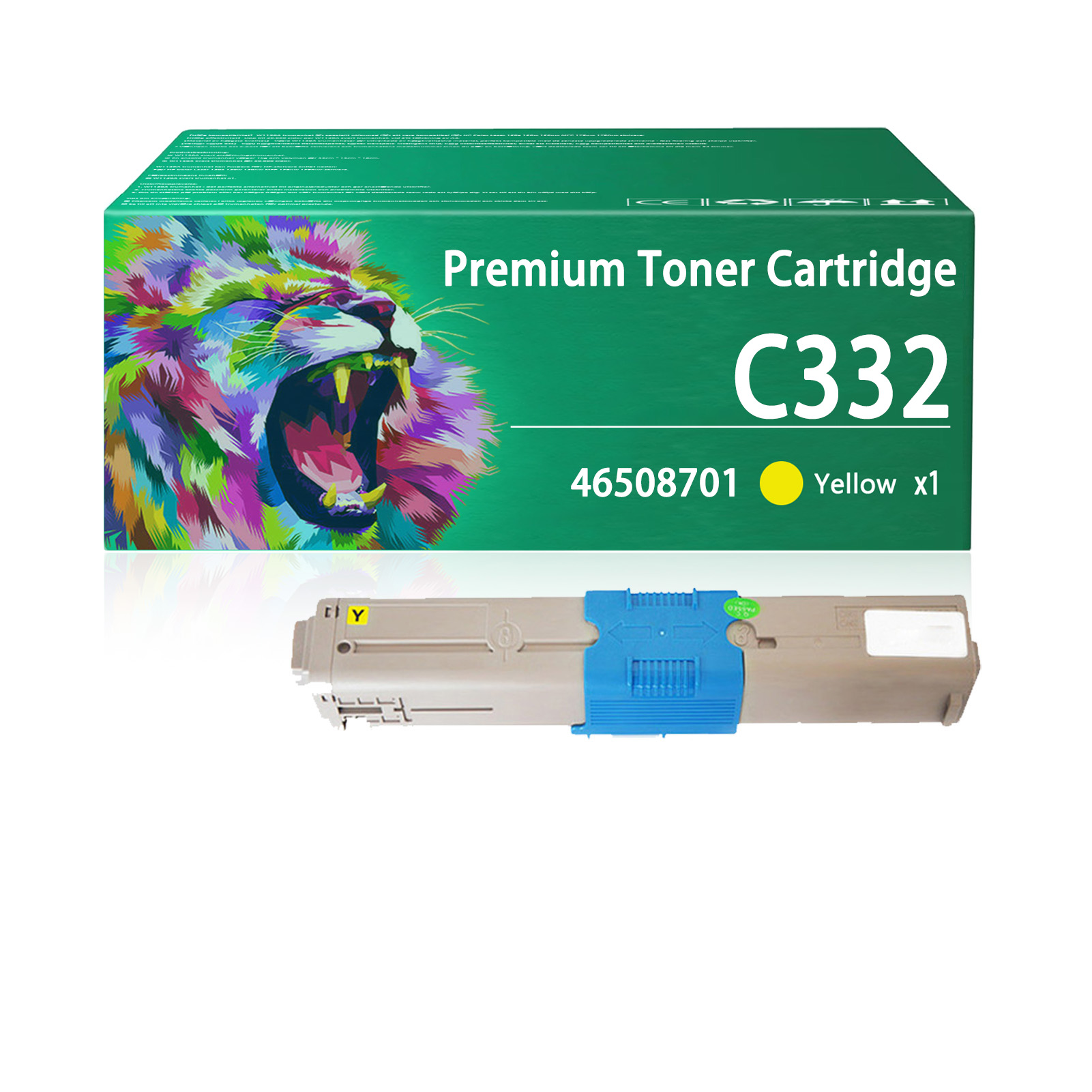 For Ricoh C332 MC363 46508704 46508703 46508702 46508701 Toner Cartridge Work For OKI C332 C332dn MC363 MC363dn Printers