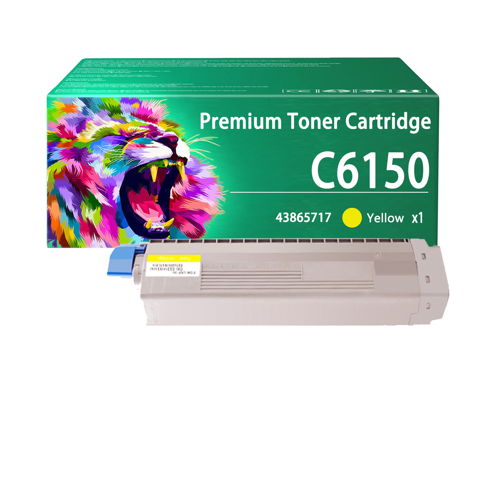 For OKI C6150 43865720 43865719 43865718 43865717 Toner Cartridge Work For OKI C823dn C823n C833dn C833n C843dn Printers
