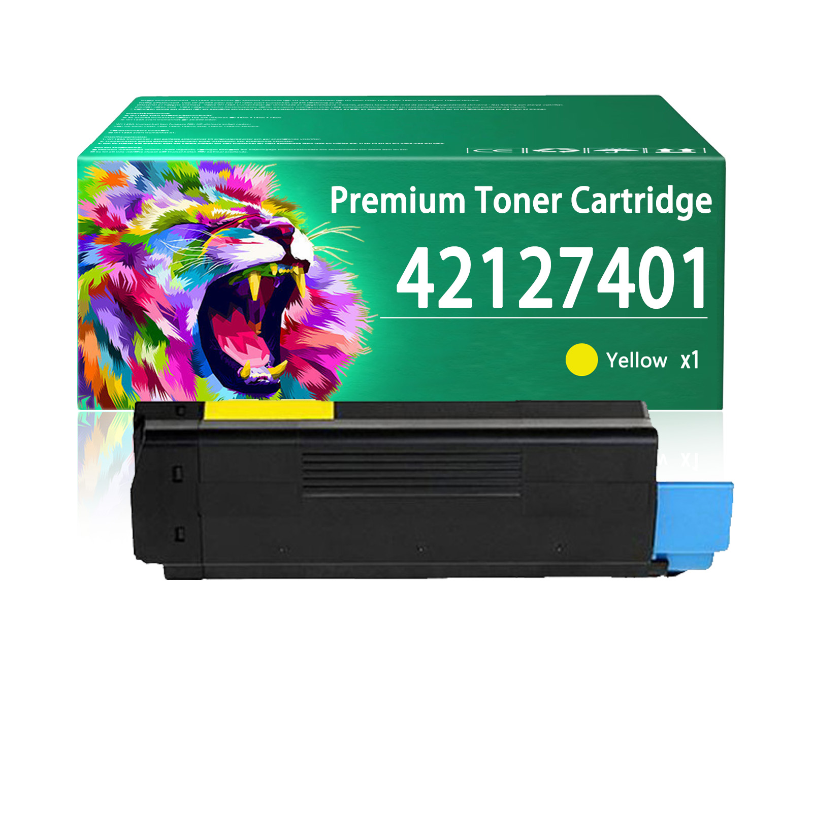 For OKI C5100 42127404 42127403 42127402 42127401 Toner Cartridge Work For OKl C5100 C5100N C5150N C5200 C5250 C5300 C5300N C5400 C5400DN C5400DTN C5400N C5400TN C5450 C5510MFP C5540 C5540MFP Printers