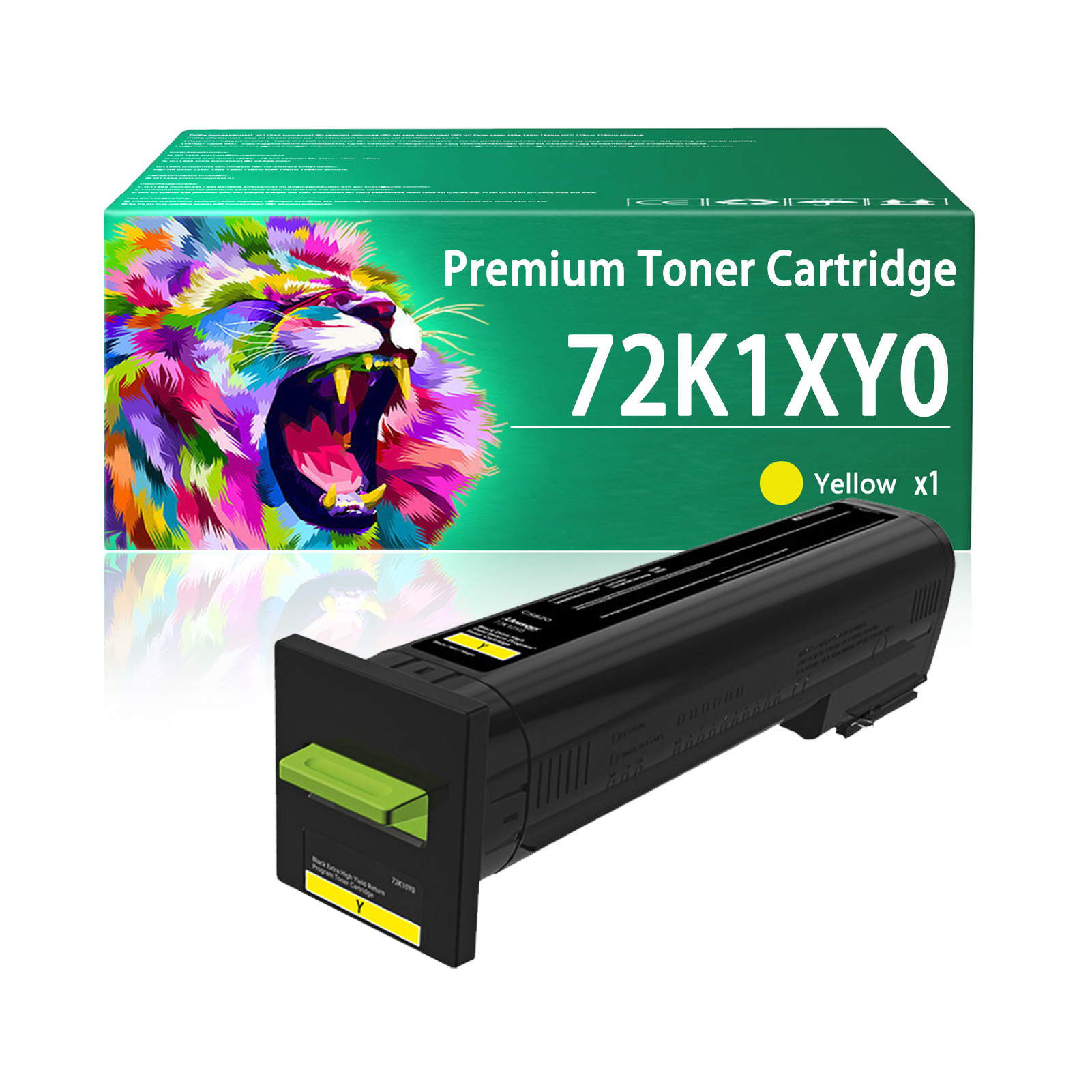 For Lexmark CX820 72K10K0 72K10C0 72K10M0 72K10Y0 Toner Cartridge Work For Lexmark CS820 CX820 CX825 CX860 CS820de CS820dte CS820dtfe CX820de CX820dtfe CX825de CX825dte CX825dtfe CX860de CX860dte Printers