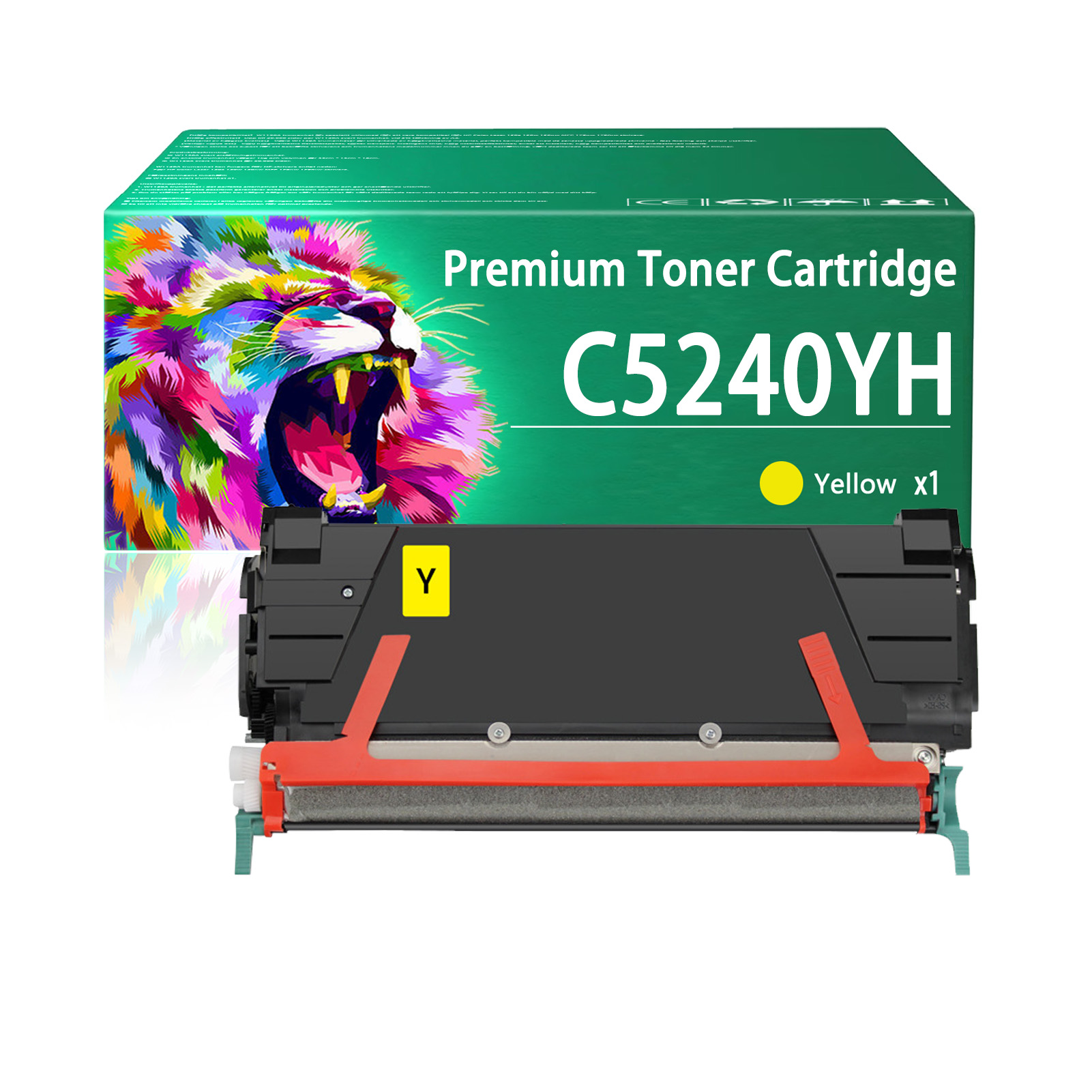  For Lexmark C524 C5240KH C5240CH C5240MH C5240YH Toner Cartridge Work For Lexmark C524 C532 C534 C524n C524dn C524dtn C524tn C532n C532dn C534n C534dn C534dtn Printers