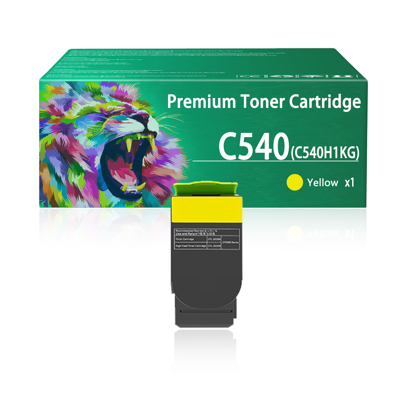 For Lexmark C540 C540H1KG C540H1CG C540H1MG C540H1YG Toner Cartridge Work For Lexmark C540 C543 C544 C546 X543 X544 X546 X548 C540n C540dw C543dn C544n C544dn C544dtn Printers