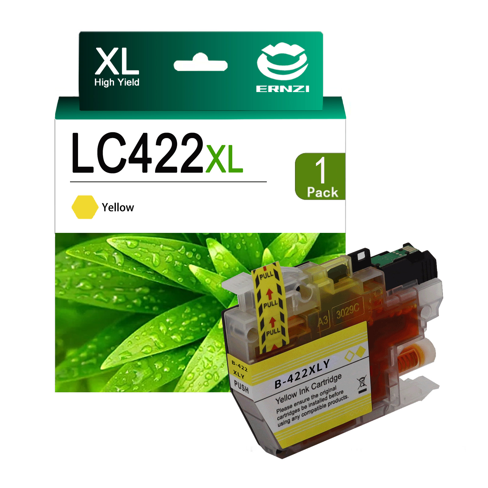 For HP LC422XL Ink Cartridges Work for Brother MFC-J5340DW MFC-J5345DW MFC-J5740DW MFC-J6540DW Printers