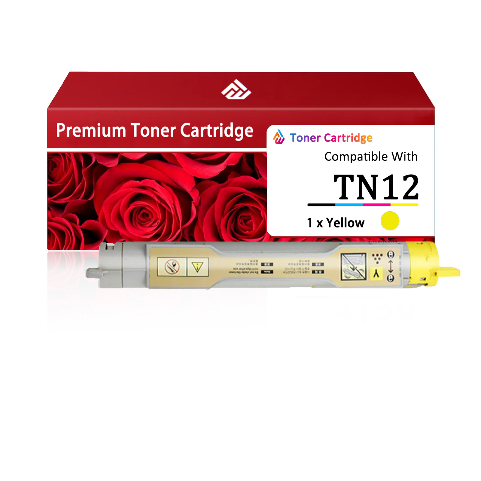 For TN12 Toner Cartridges Work For Brother HL-4200C HL-4200CE HL-4200CEN HL-4200CN Printers