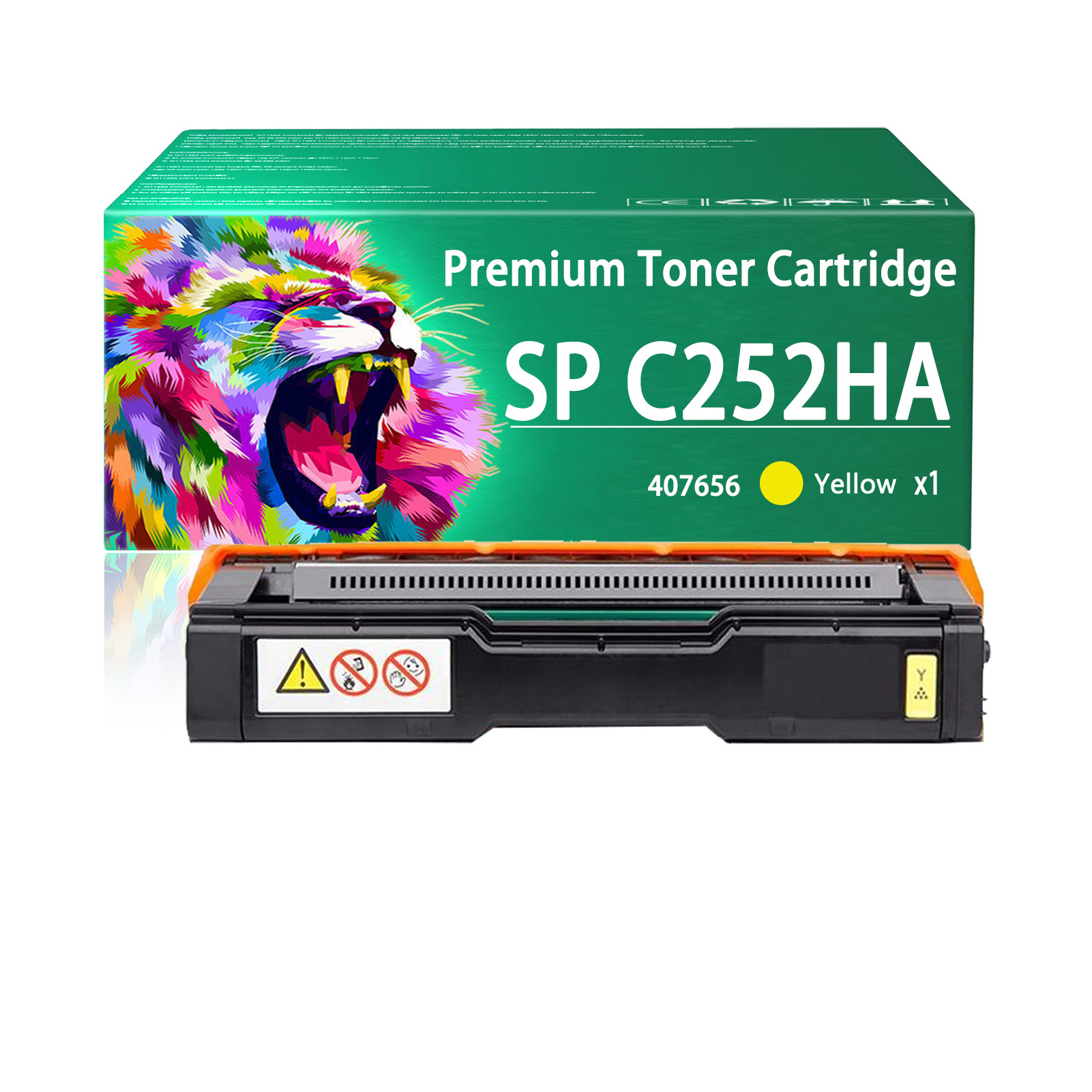 For SP C252HA 407653 407654 407655 407656 Toner Cartridge Work For Ricoh SP C252DN C252SF C262DNw C262SFNw Printers