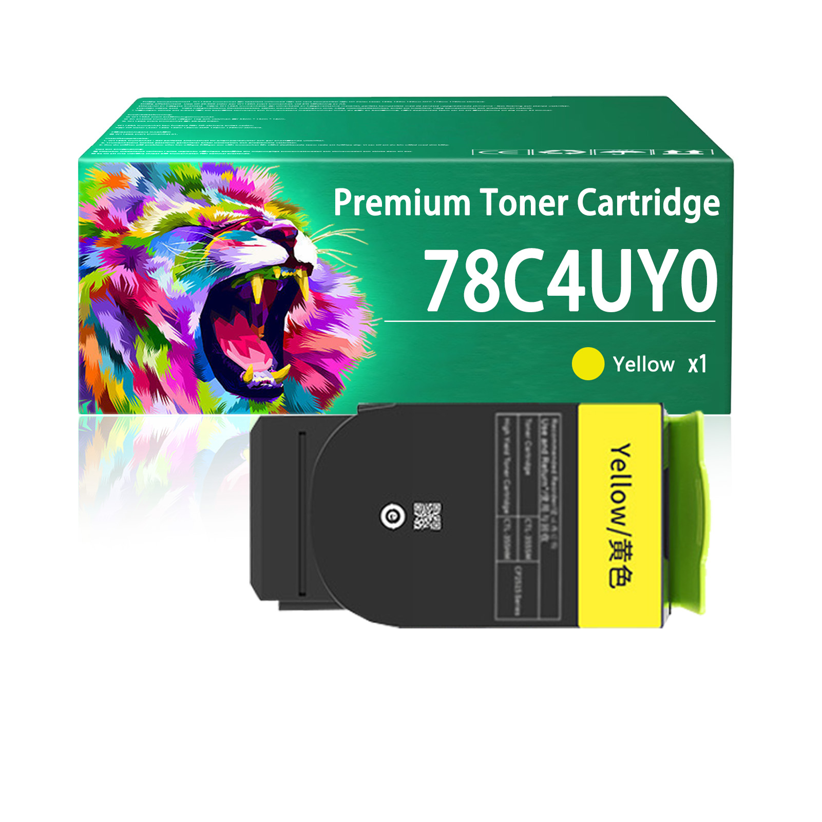 For HP CS421 78C4UK0 78C4UC0 78C4UM0 78C4UY0 Toner Cartridge Work For Lexmark CS421dn CS521dn CS622de CX421adn CX522ade CX622de CX625adhe CX625ade Printers