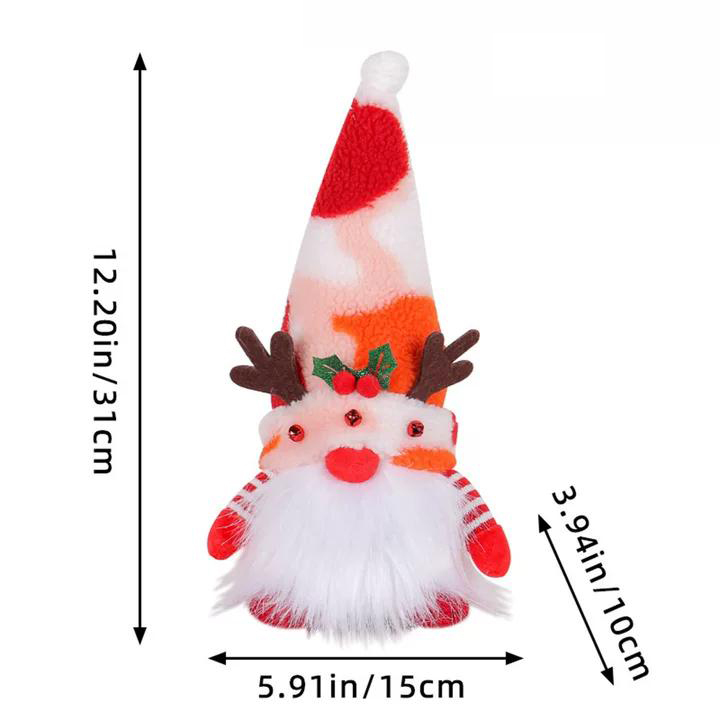 Glowing Christmas Plush Dwarf