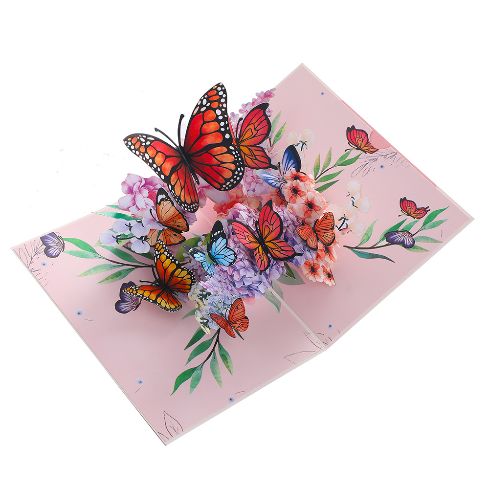 🦚🦋Garden Greeting Card🌺