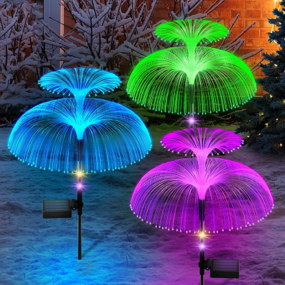 🎄Solar Garden Changing Jellyfish Lights