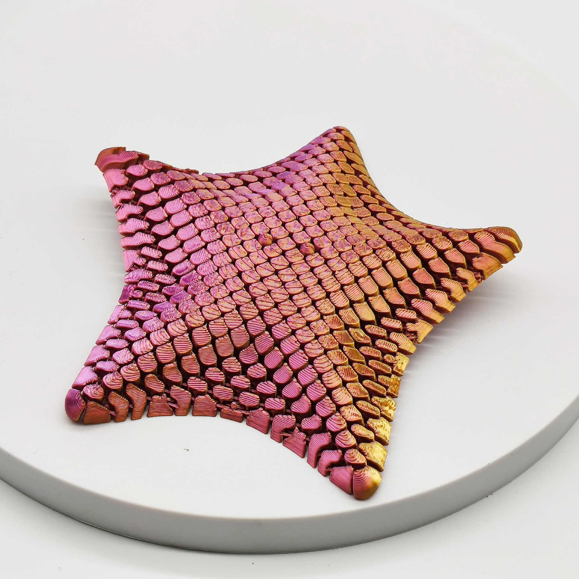 Stress Relief 3D Printed Starfish Toy and Ornaments