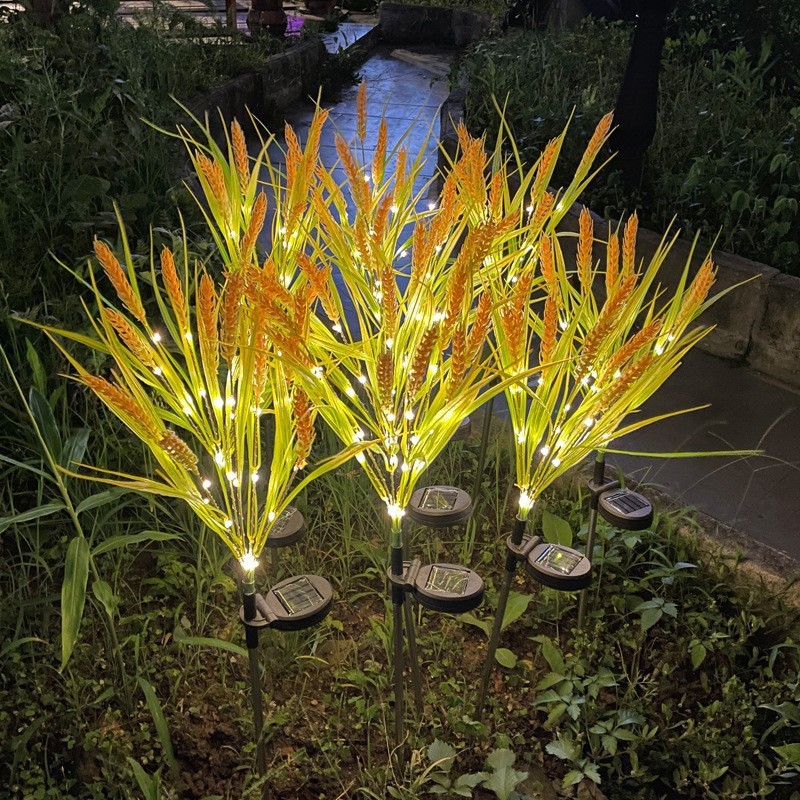 OUTDOOR SOLAR FLOWER LIGHTS