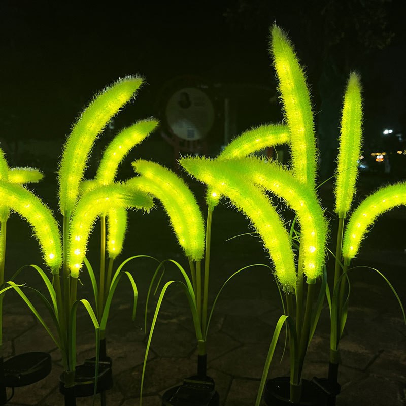 OUTDOOR SOLAR FLOWER LIGHTS