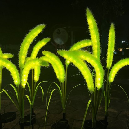OUTDOOR SOLAR FLOWER LIGHTS