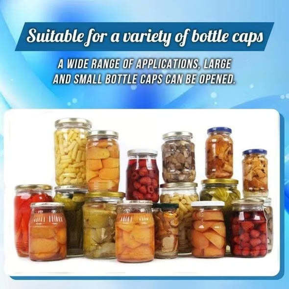 🎁Adjustable Multifunctional Stainless Steel Jar Opener