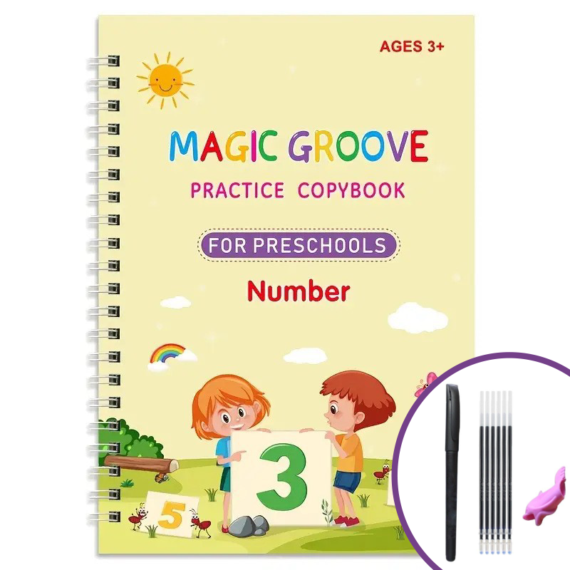 Magic Groove Practice Copybook