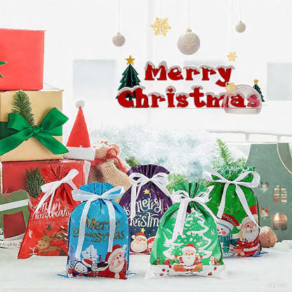 🎁 【LIMITED TIME OFFER】Christmas Tie Gift Bag🎀 with 30 FREE Greeting Cards! 🎁