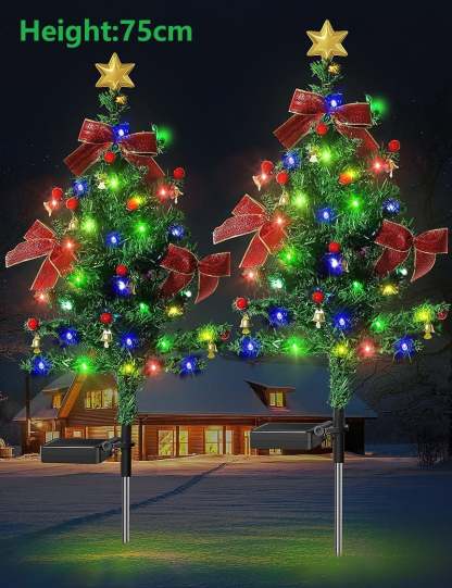 🎄💝Solar Christmas Tree Light