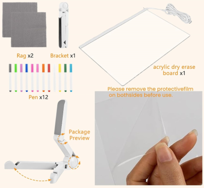  LED GRAFFITI BOARD WITH COLORS