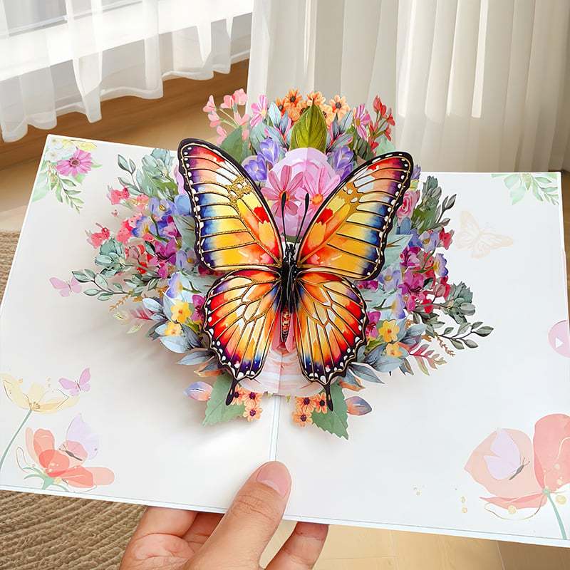 🦚🌈Dazzling Peacock Greeting Card