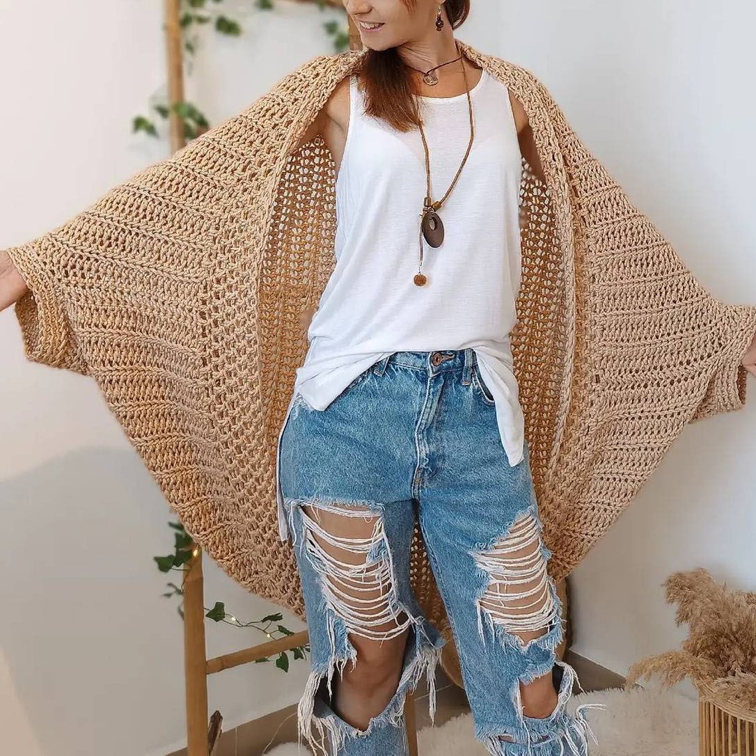 🧶Women's Knitted Cocoon Shawl🧣