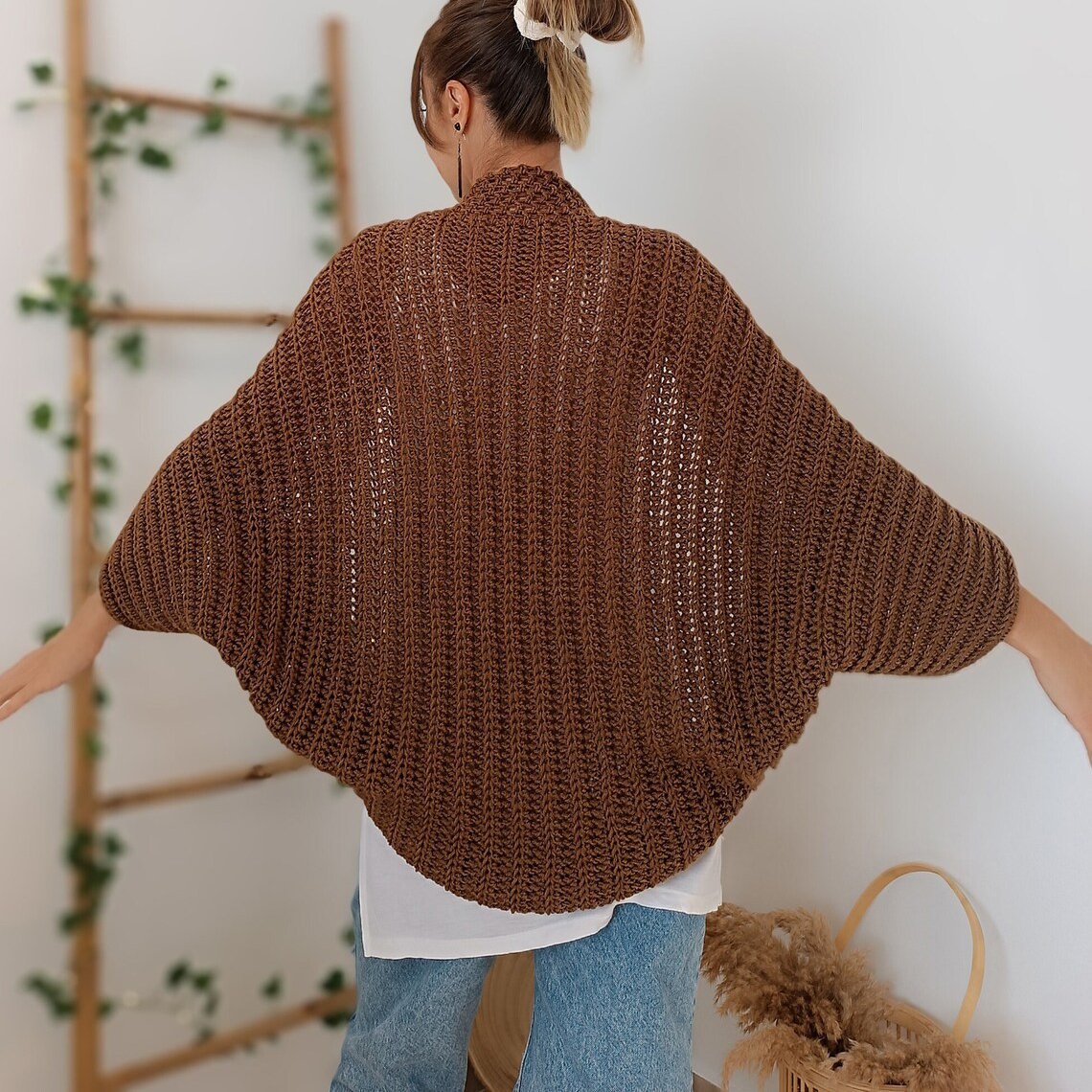 🧶Women's Knitted Cocoon Shawl🧣