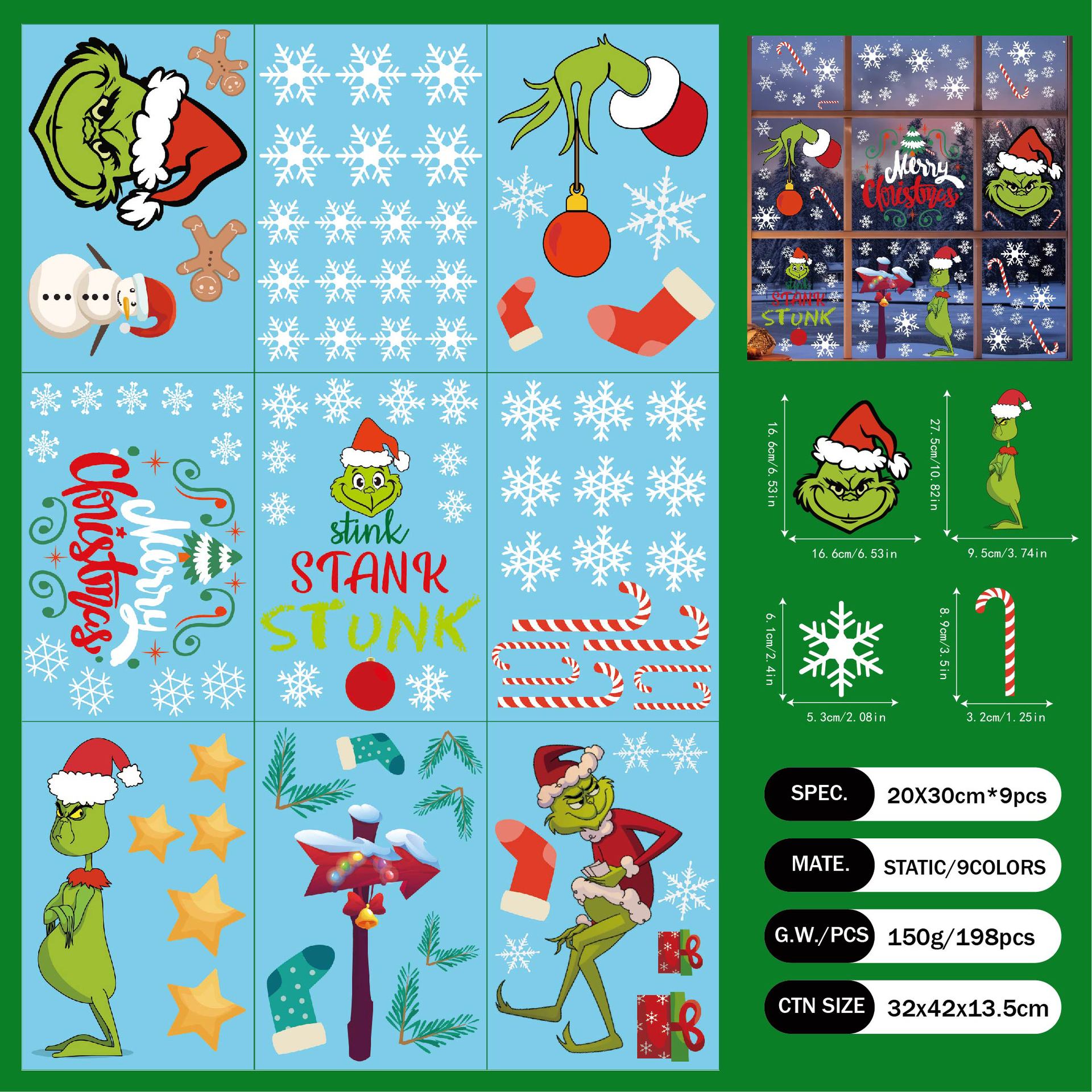 ✨LAST DAY: 50% OFF! 🎅🎄 Colorful Christmas Window Stickers