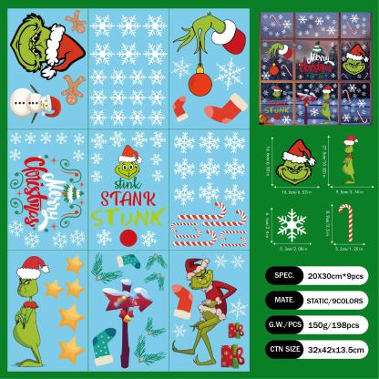 ✨LAST DAY: 50% OFF! 🎅🎄 Colorful Christmas Window Stickers