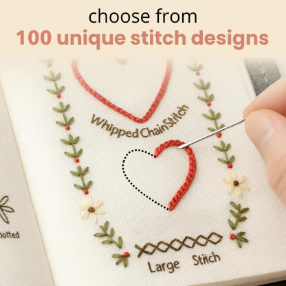 📘Embroidery Stitch Book🎉Special Offer Only Today!🎉