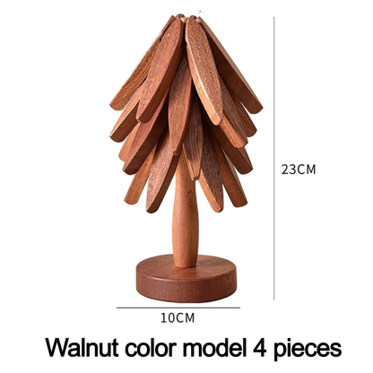 Walnut Wood Creative Heat Insulation Mat