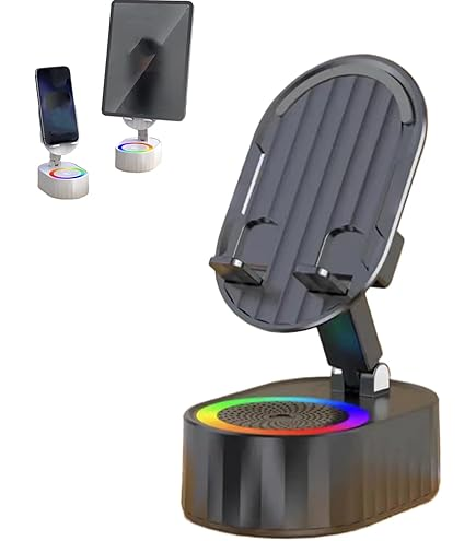 ⚡Flash Sale💥2025 Upgraded Cell Phone Stand with Induction Speaker/Pow