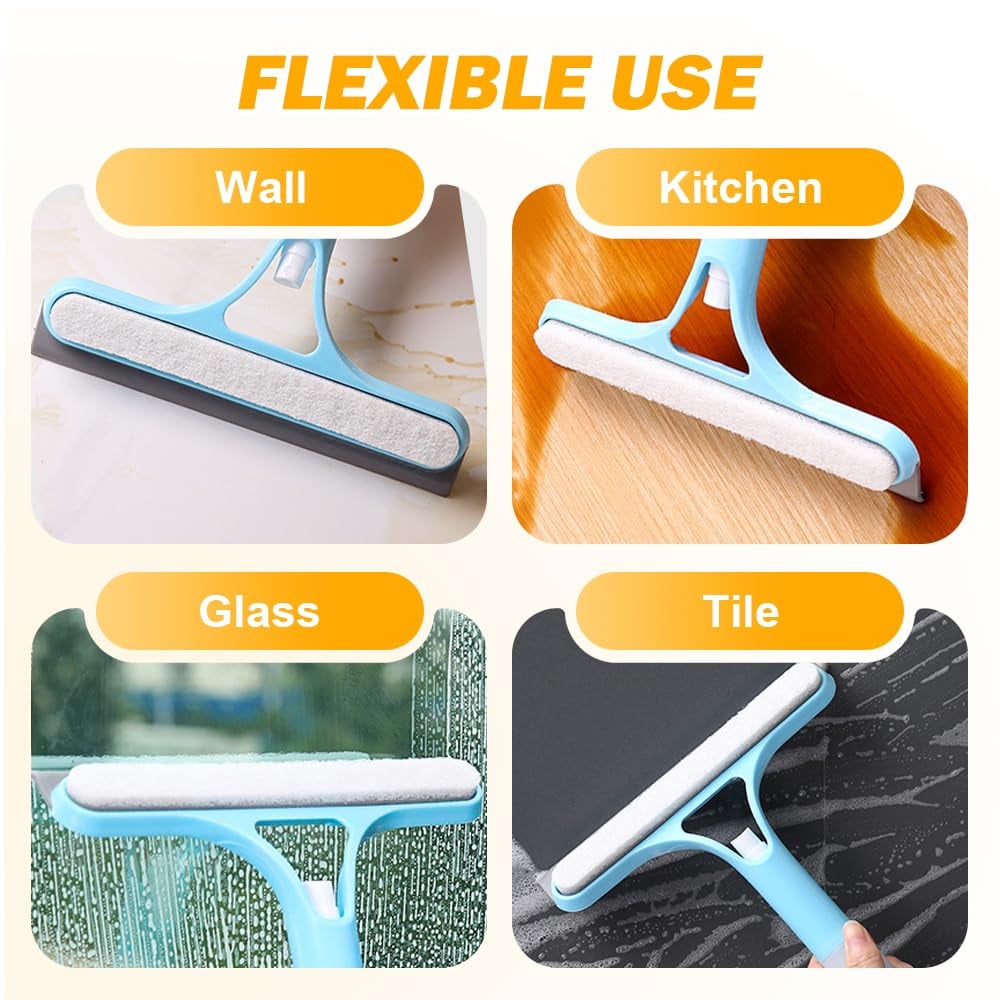 3-in-1 Window Cleaning Tool with Spray