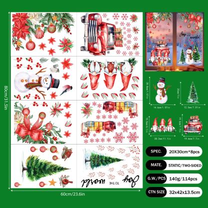 ✨LAST DAY: 50% OFF! 🎅🎄 Colorful Christmas Window Stickers