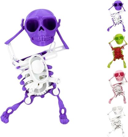 Clockwork Dancing Skull Toy