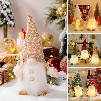 Glowing Christmas Plush Dwarf