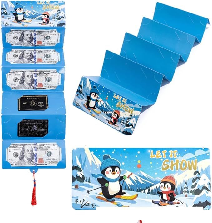 🏆Flash Sale⚡ 50K+ SOLD! Almost Gone-🎅💸Christmas Cash Gift Envelope– A creative way to give cash this Christmas!