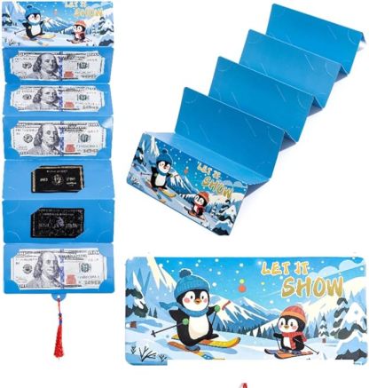 🏆Flash Sale⚡ 50K+ SOLD! Almost Gone-🎅💸Christmas Cash Gift Envelope– A creative way to give cash this Christmas!