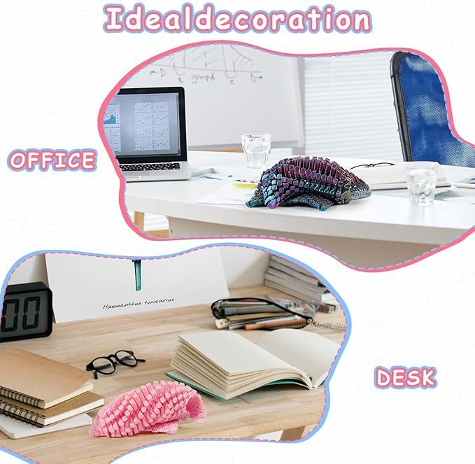 Stress Relief 3D Printed Starfish Toy and Ornaments