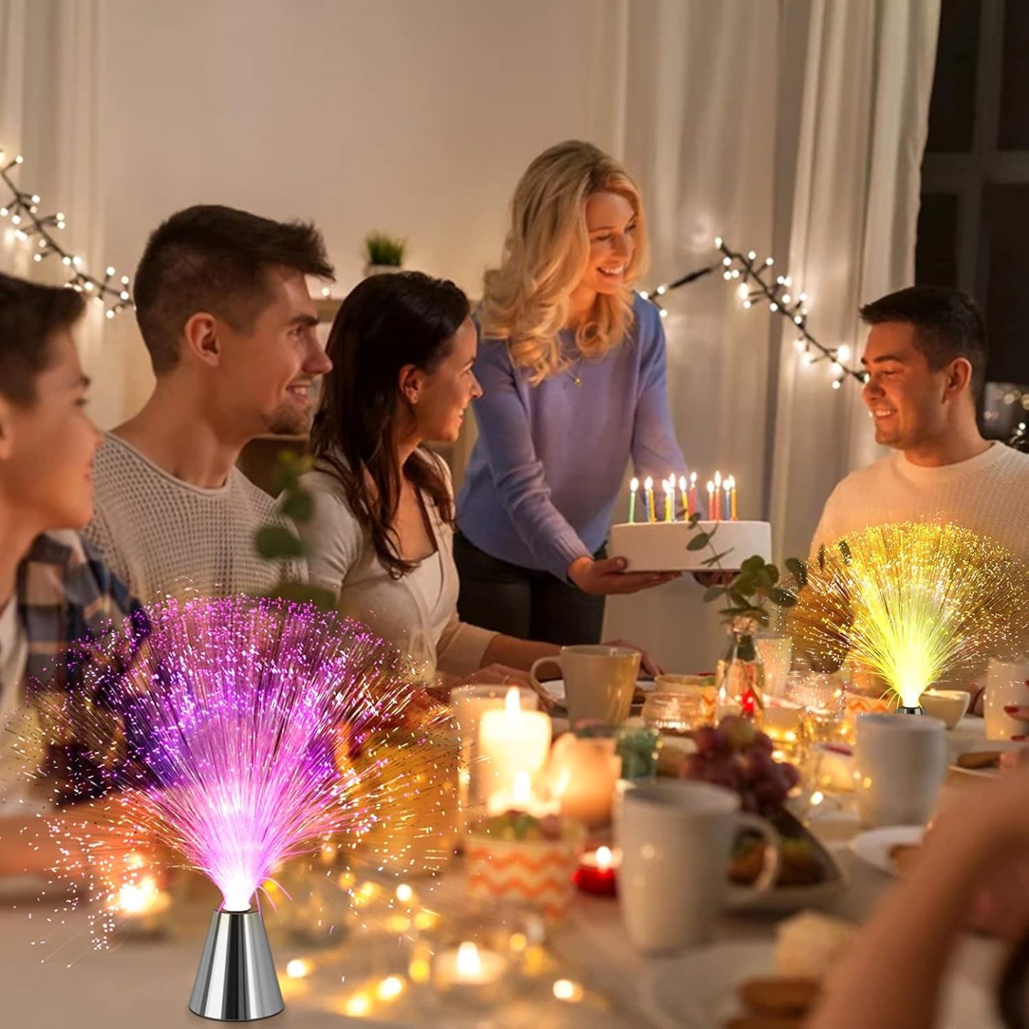 🔥LAST DAY SALE 60% OFF💕Colorful Starry Sky Heart Lamp