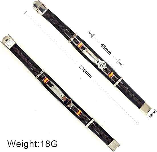 High-quality Leather Handmade Personalise Unique Bracelet Limited Edition(Guitar+Traditional guitar+ Beth+ Guitar Necklace+Music )