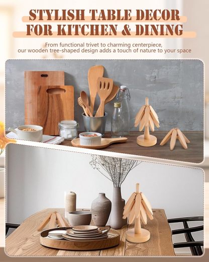 Walnut Wood Creative Heat Insulation Mat