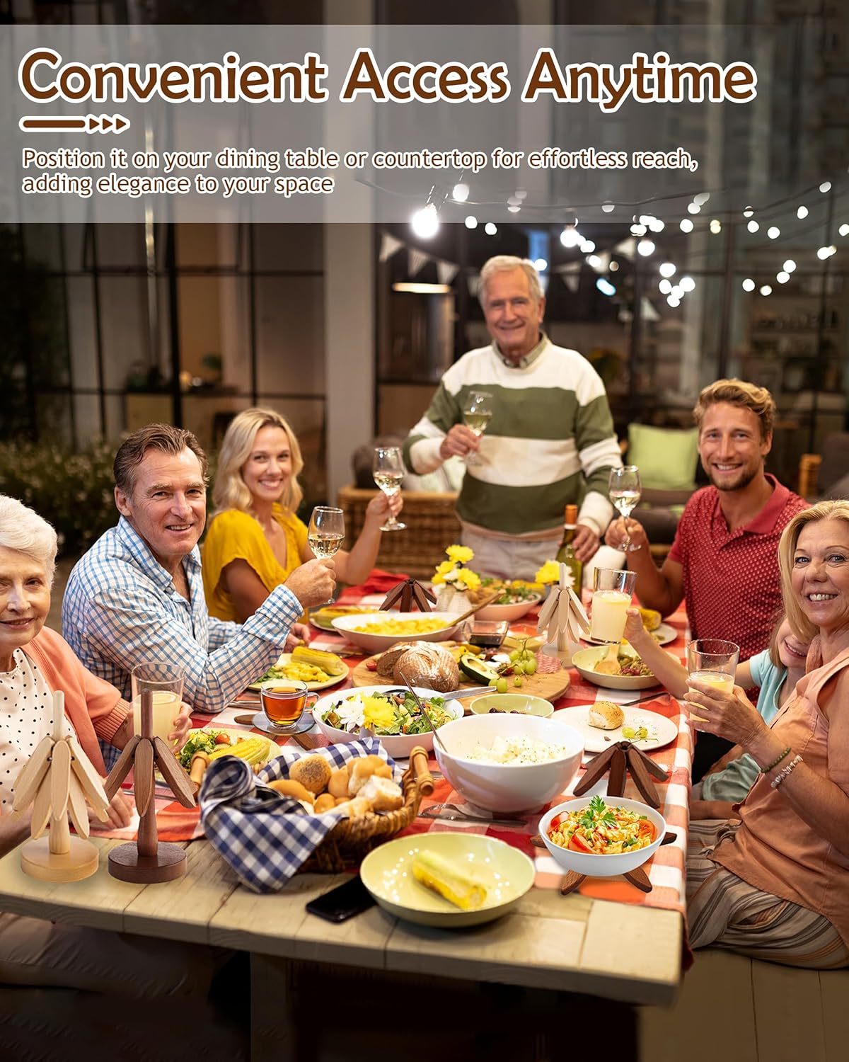 Walnut Wood Creative Heat Insulation Mat