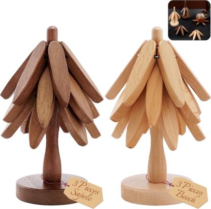 Walnut Wood Creative Heat Insulation Mat