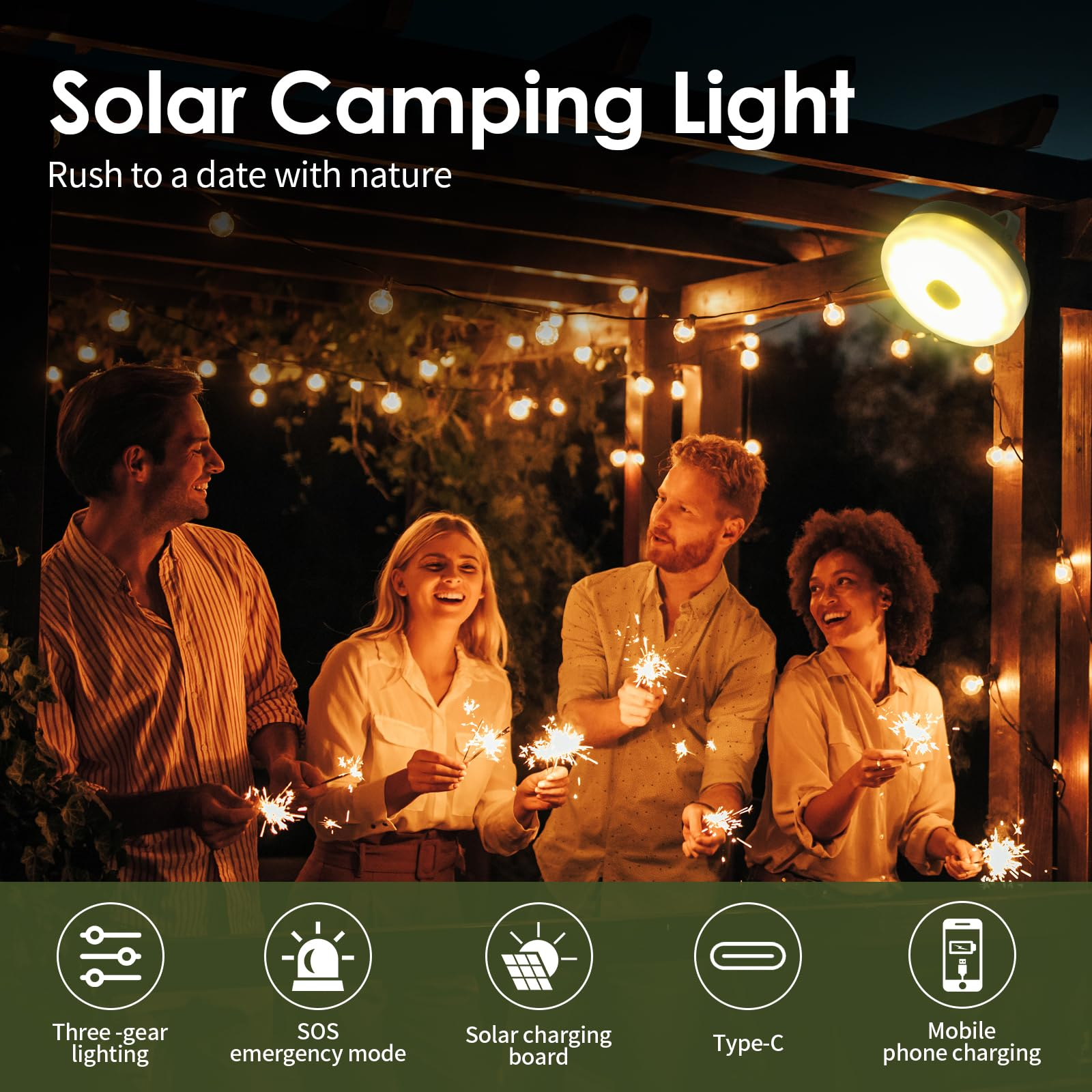 GlowMate™ 4-in-1 Camp Light