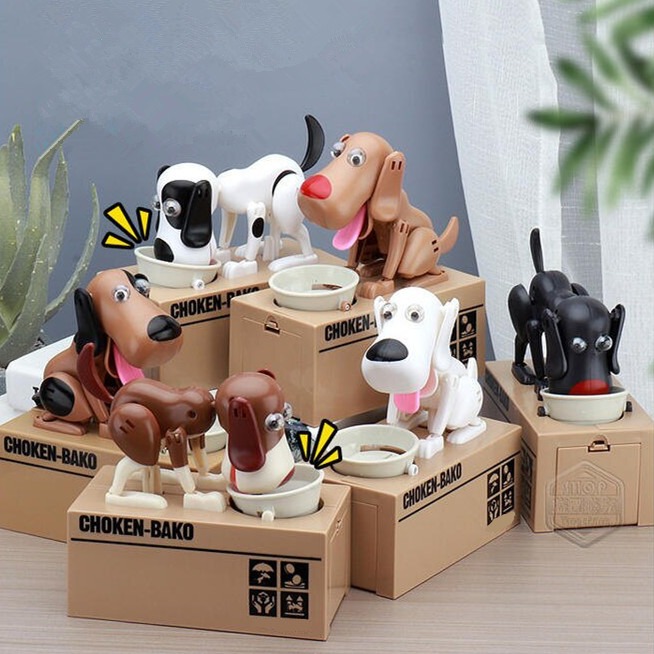 Dog Piggy Bank Boxes