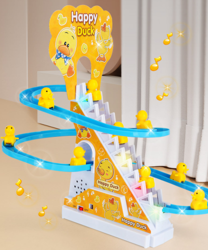 Stair Climbing Ducklings Race Track Set