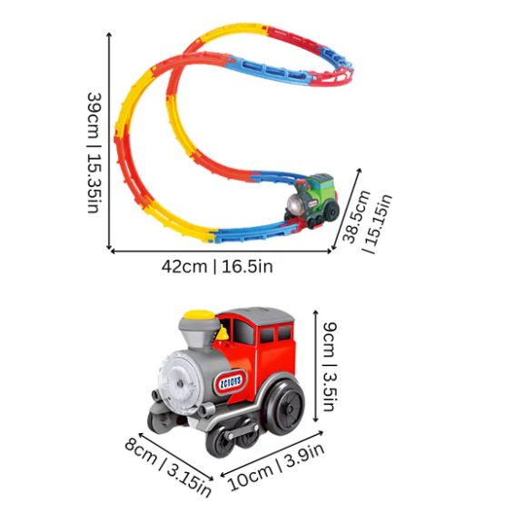 ROLLING ELECTRIC TRACK TRAIN