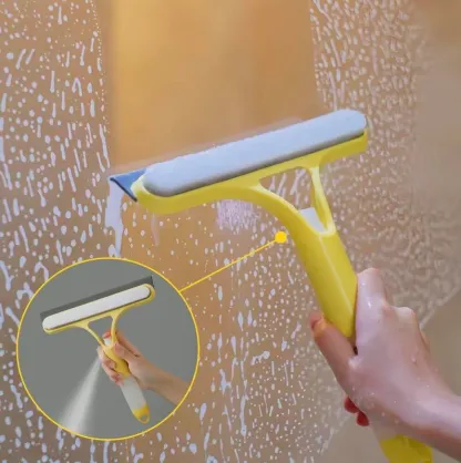 3-in-1 Window Cleaning Tool with Spray