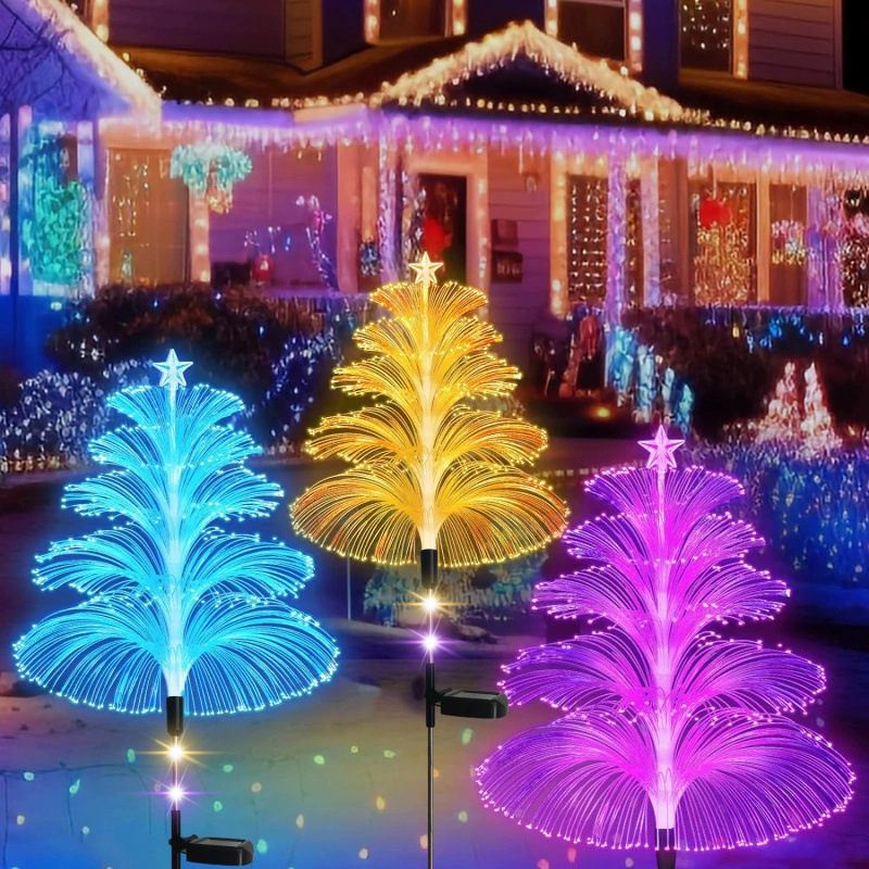 🎄Solar Garden Changing Jellyfish Lights