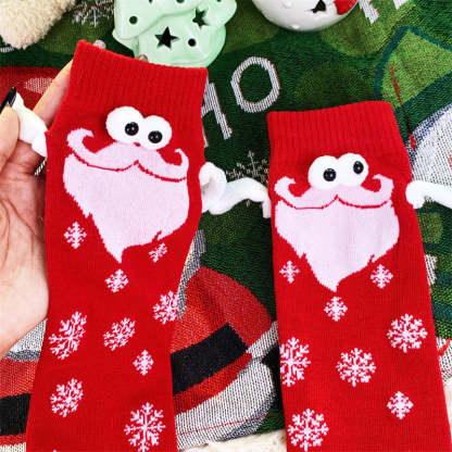  🎄🧦 Christmas Hand-in-Hand Stockings
